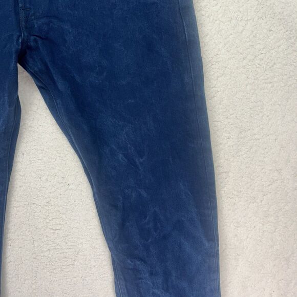Men’s 34”x34” Navy Blue Levi’s 501xx Button Fly Straight Fit Black Label Jeans - Picture 3 of 13